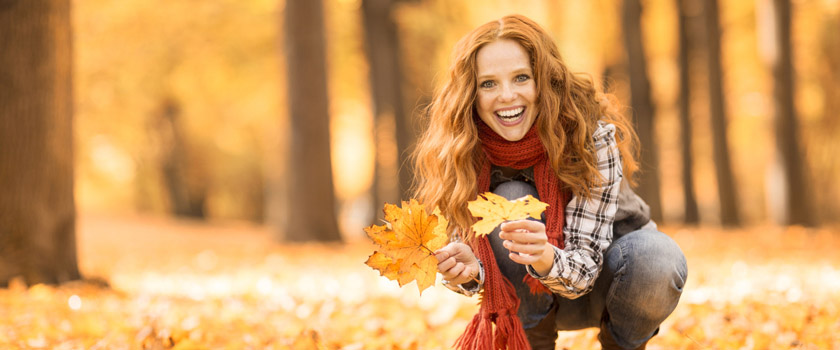 Gesunde Augen im Herbst