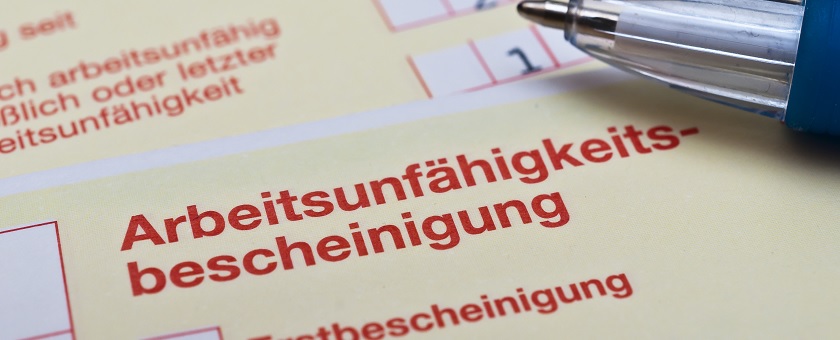 Krankschreiben nach Augenlasern