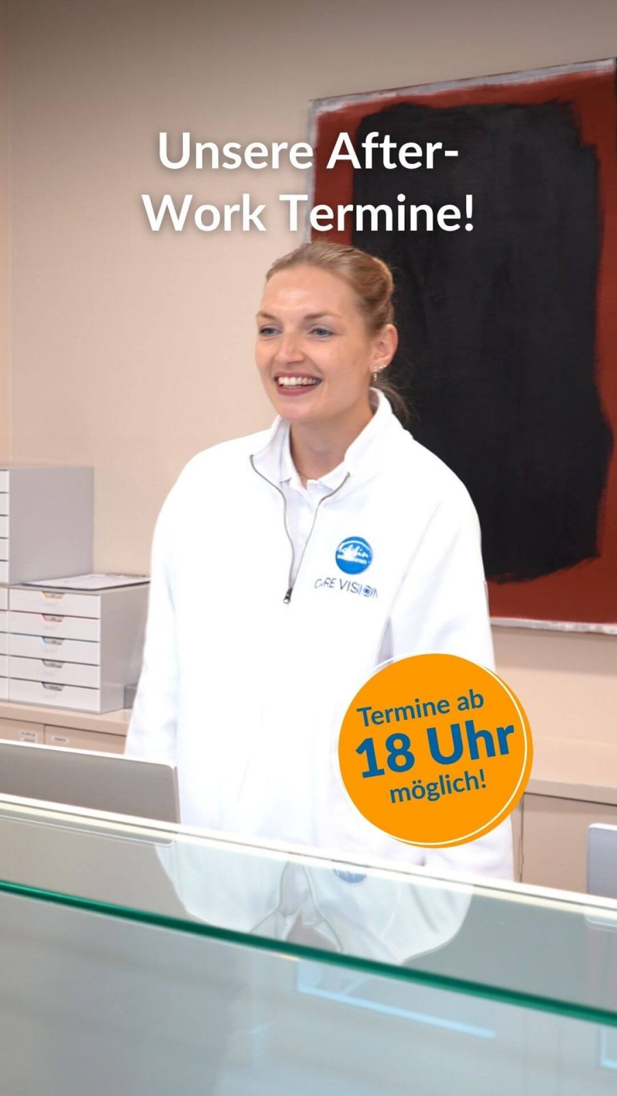 After-Work-Termine ab 18 Uhr bei CARE Vision